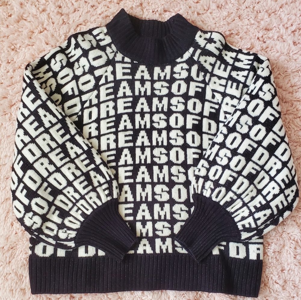H&M Dreams balloon sleeve sweater